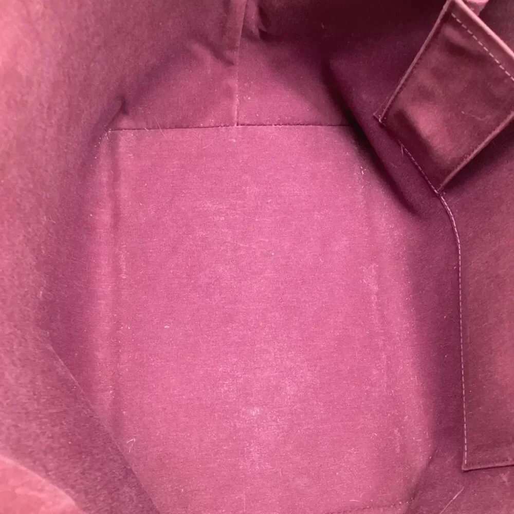 Louis Vuitton Bellevue GM Tote Bag in Burgundy Patent Leather